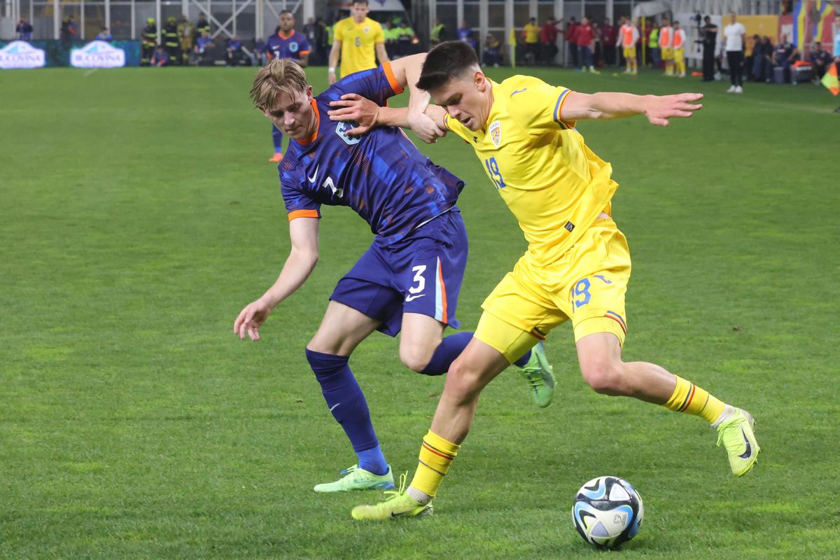 România U21 - Olanda U21, imagini din meci