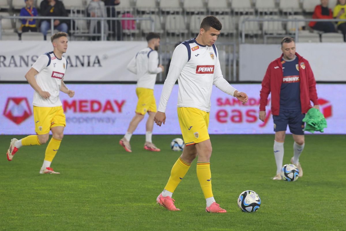 România U21 - Olanda U21, imagini dinaintea partidei