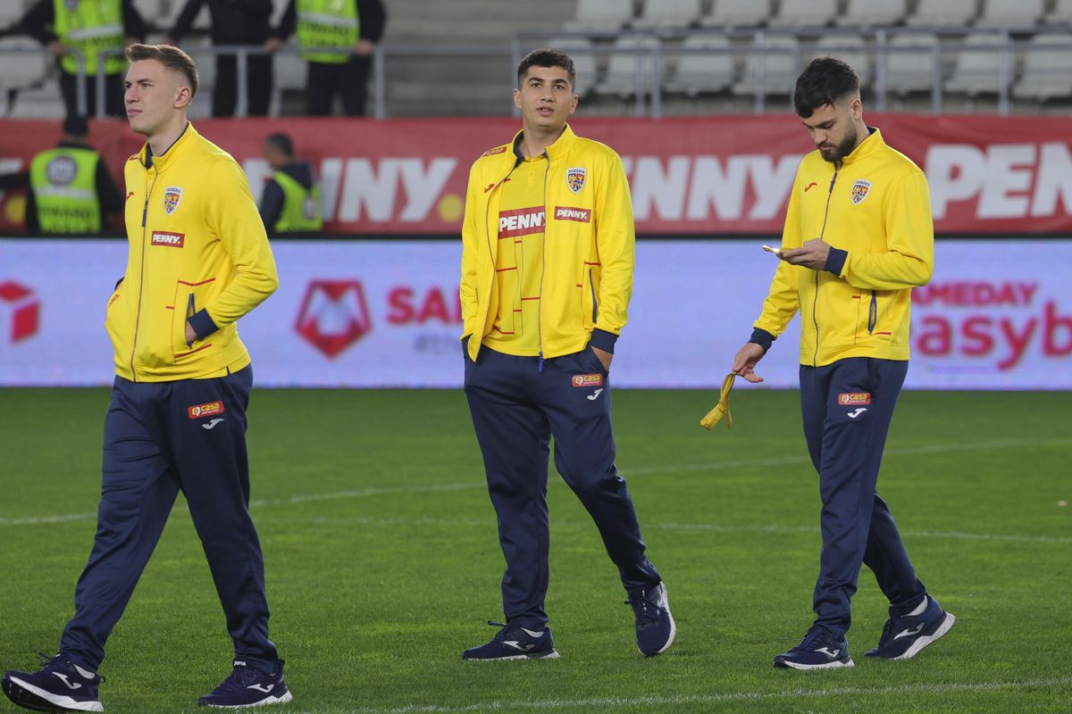 România U21 - Olanda U21, imagini dinaintea partidei