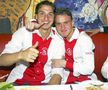 Zlatan Ibrahimovic și Nicolae Mitea. FOTO: Ajax