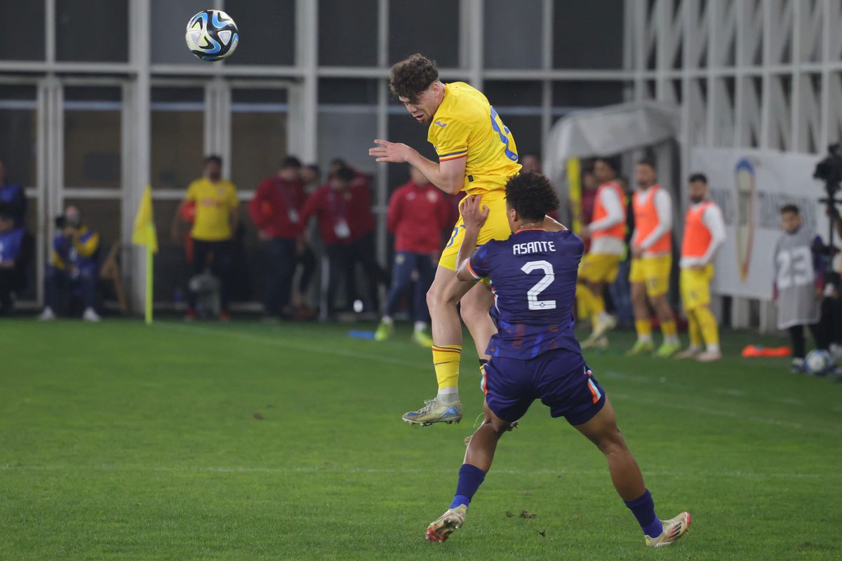 România U21 - Olanda U21, imagini din meci
