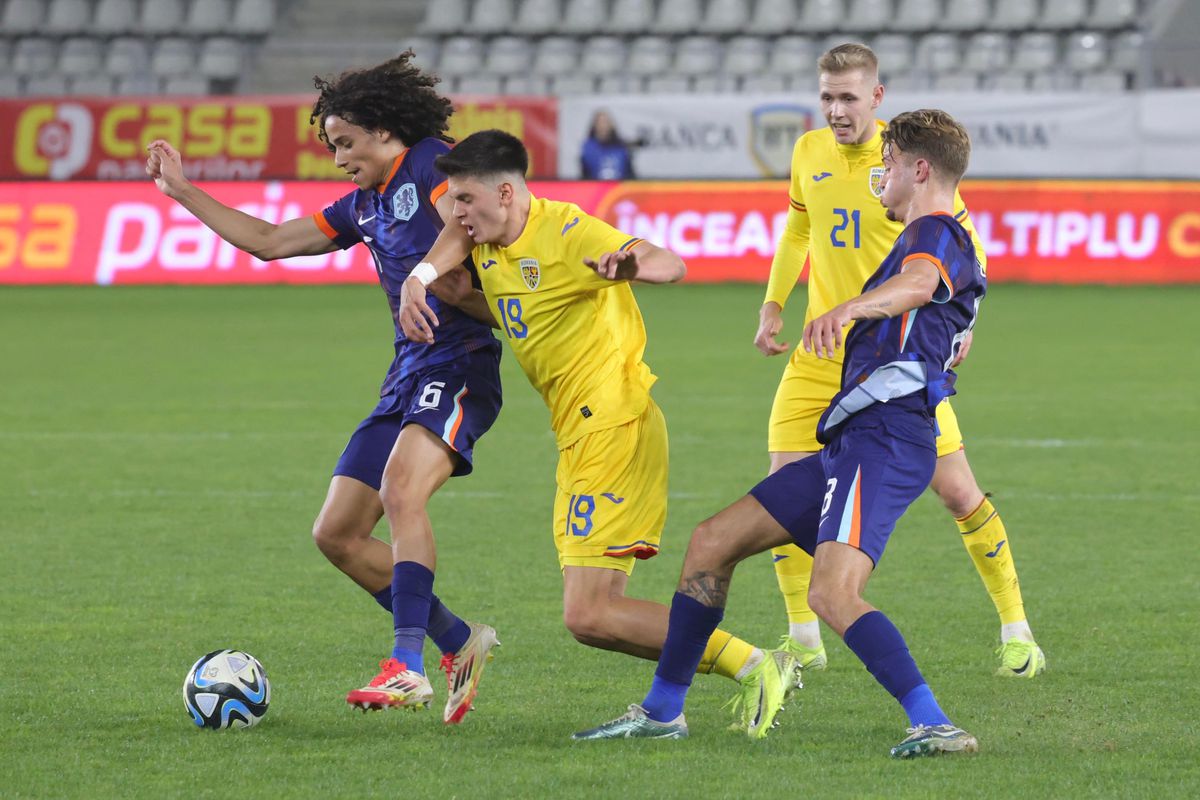 România U21 - Olanda U21, imagini din meci
