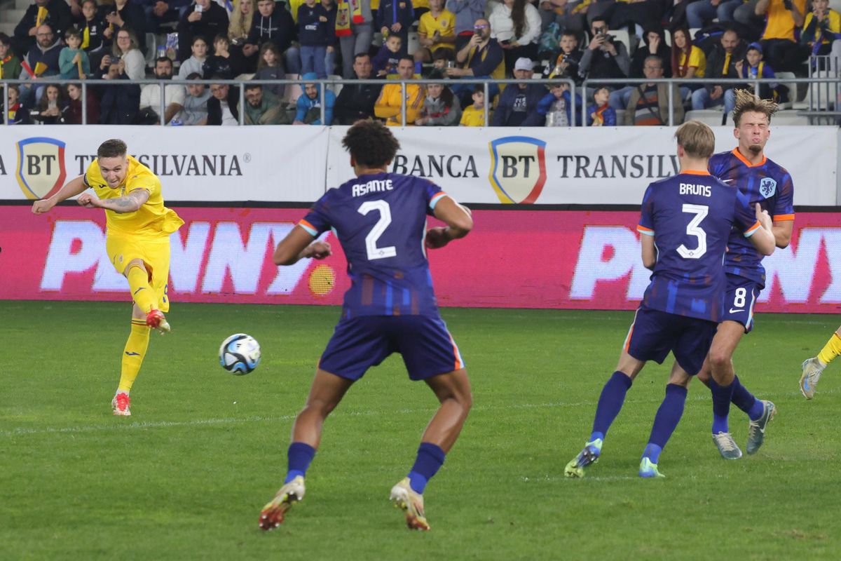România U21 - Olanda U21, imagini din meci