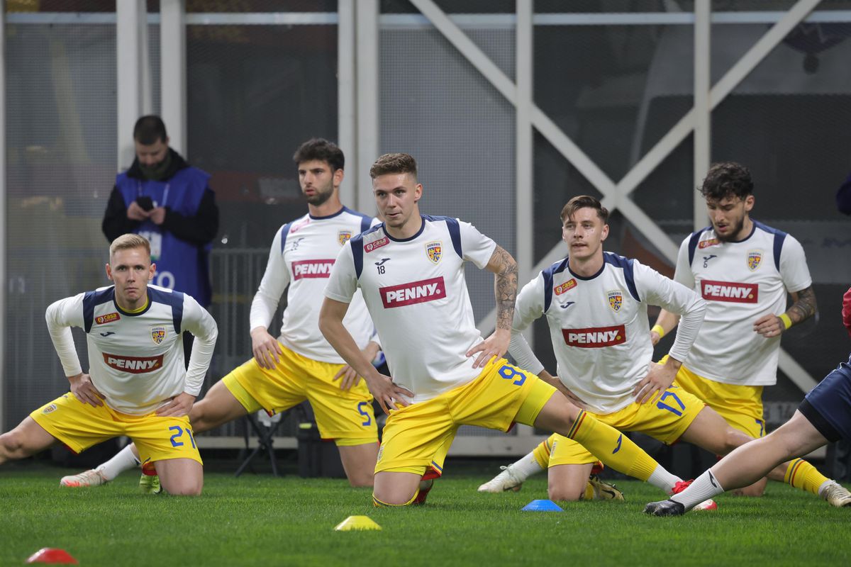 România U21 - Olanda U21, imagini dinaintea partidei