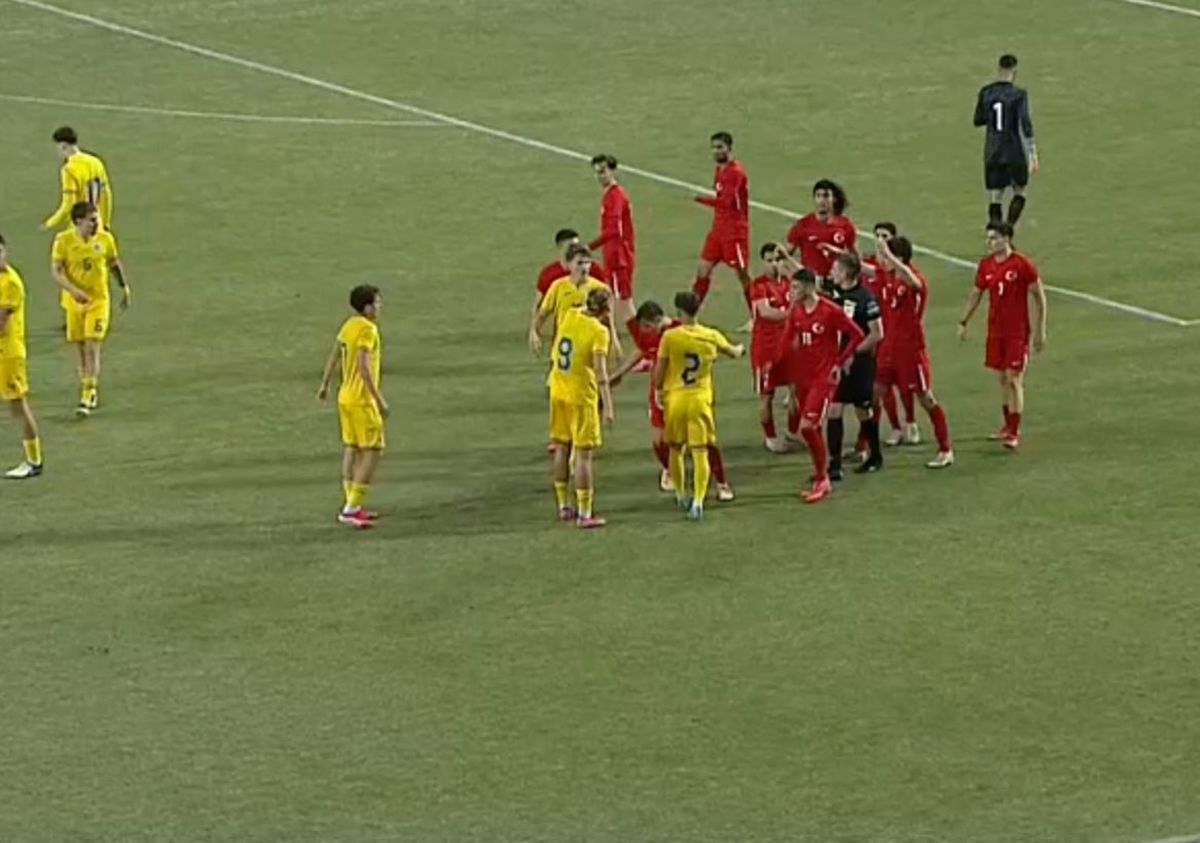 România U20, victorie în ultimele minute cu Turcia U20! Gol în vinclu în finalul partidei din Elite League