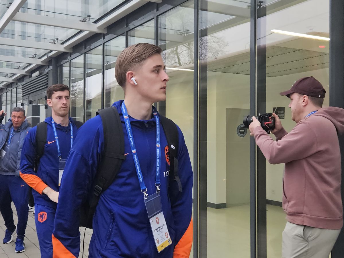 România U21 - Olanda U21, imagini dinaintea partidei