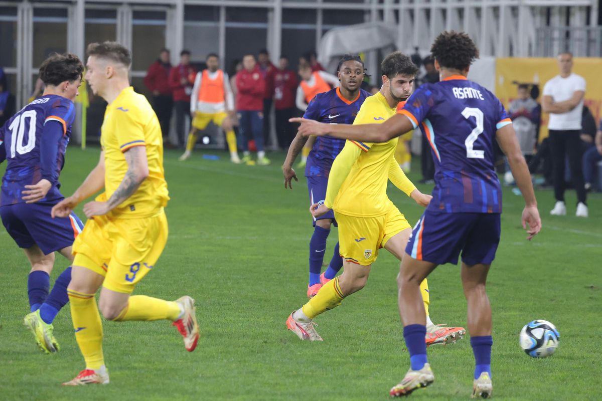 România U21 - Olanda U21, imagini din meci