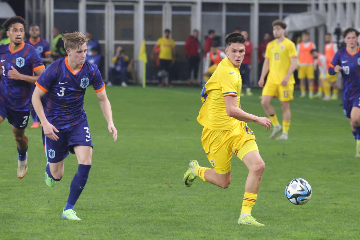 România U21 - Olanda U21, imagini din meci