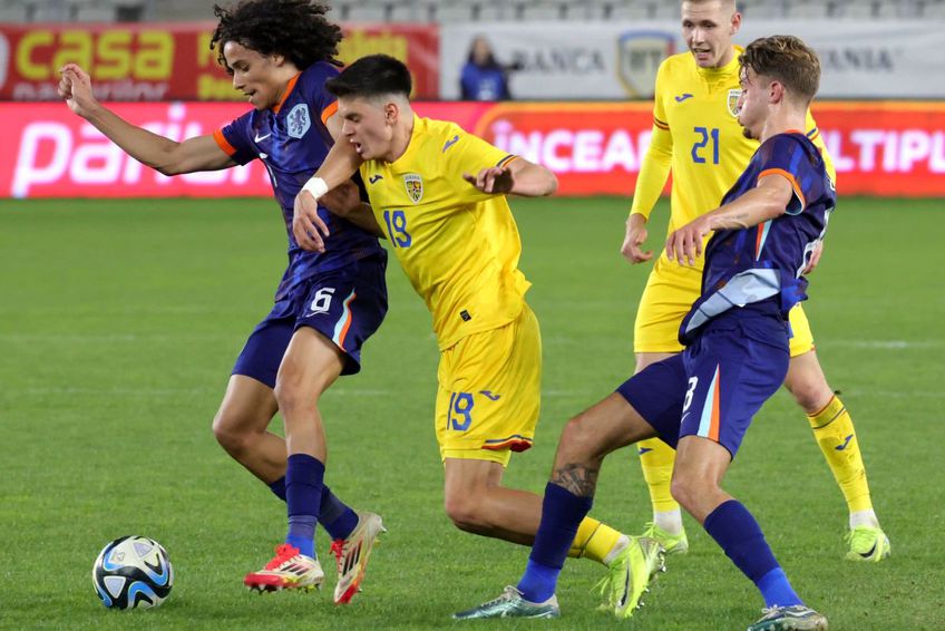 Naționala U21 n-a avut nicio șansă cu Olanda / FOTO: GSP