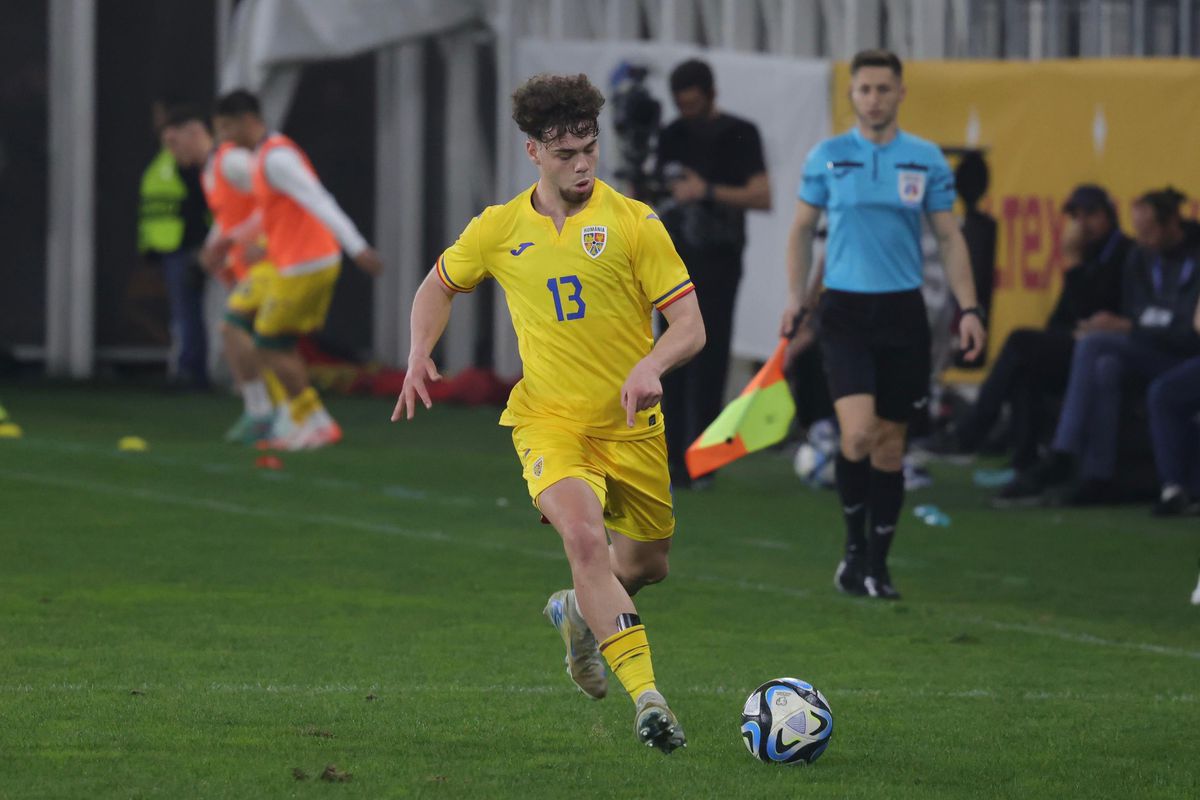 România U21 - Olanda U21, imagini din meci