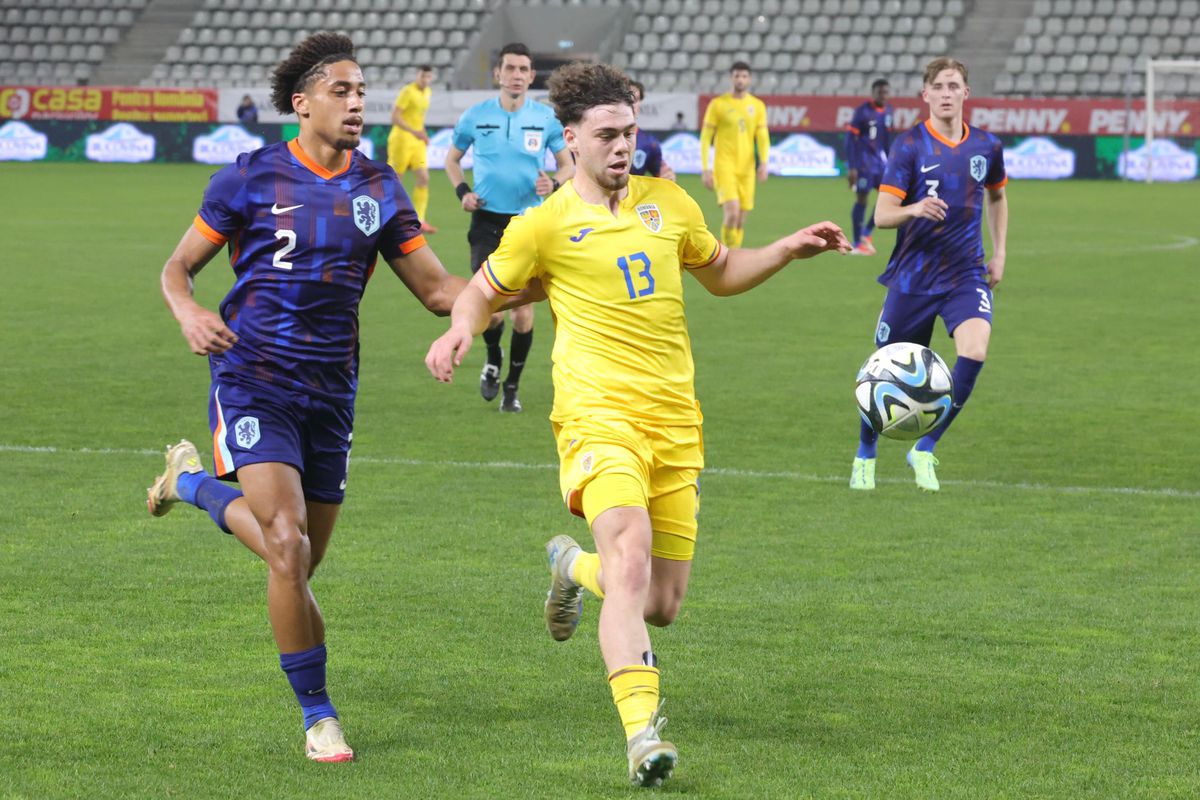 România U21 - Olanda U21, imagini din meci