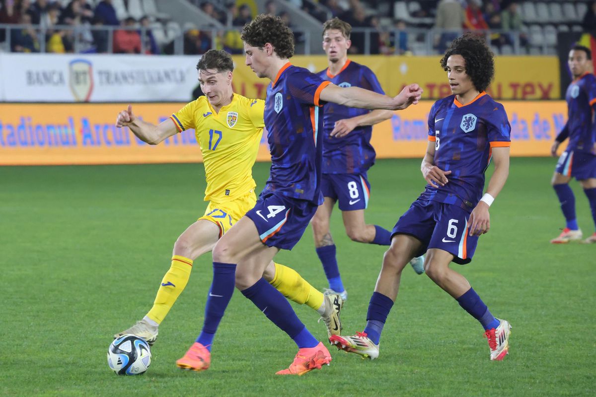 România U21 - Olanda U21, imagini din meci