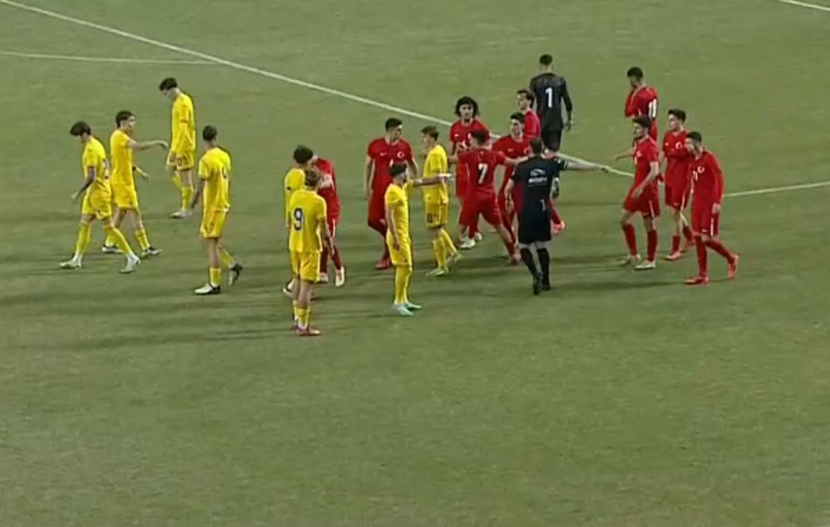 România U20, victorie în ultimele minute cu Turcia U20! Gol în vinclu în finalul partidei din Elite League