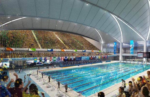AICI va avea ocazia David Popovici să-și arate iar clasa! Noul stadion de 63.000 de locuri va dispune și de un centru acvatic