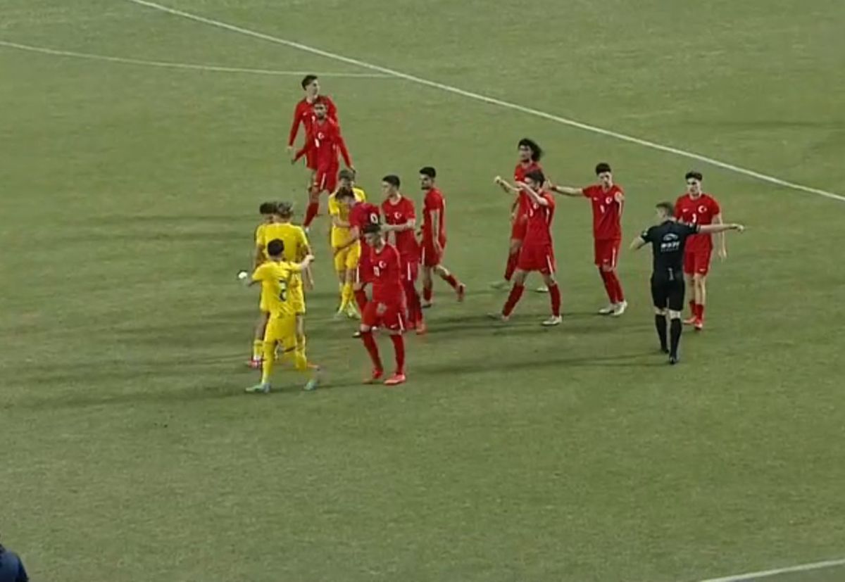 România U20, victorie în ultimele minute cu Turcia U20! Gol în vinclu în finalul partidei din Elite League