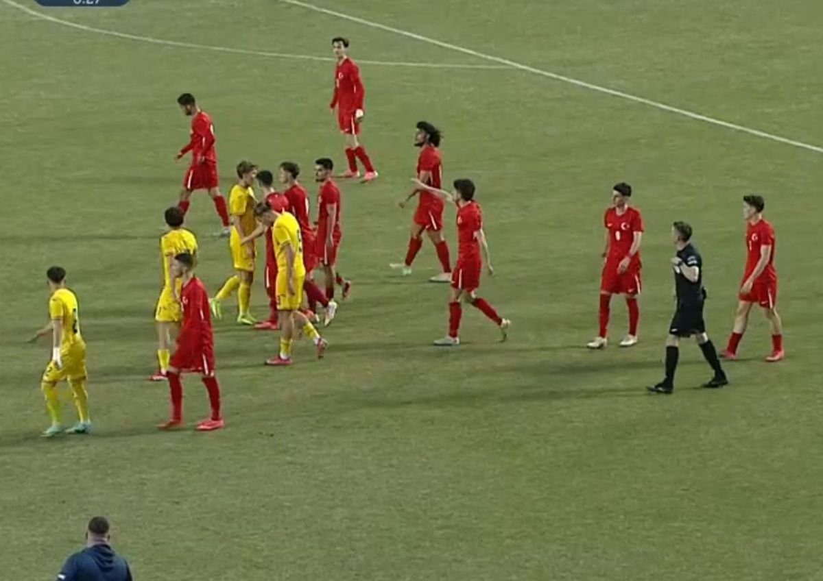 România U20, victorie în ultimele minute cu Turcia U20! Gol în vinclu în finalul partidei din Elite League