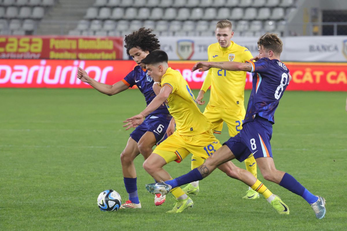 România U21 - Olanda U21, imagini din meci
