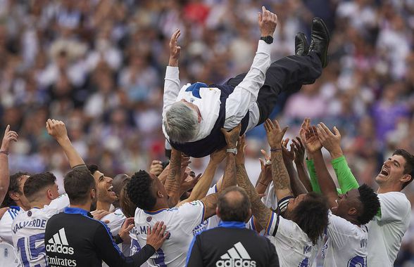 Ronaldo a încercat să dea lovitura: „Știți de ce Real Madrid nu l-a mai dat afară pe Ancelotti?”