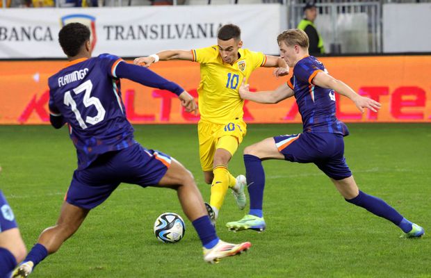 România U21 pierde în ultimul test dinaintea Campionatului European » Olandezii, mai buni în repriza a doua