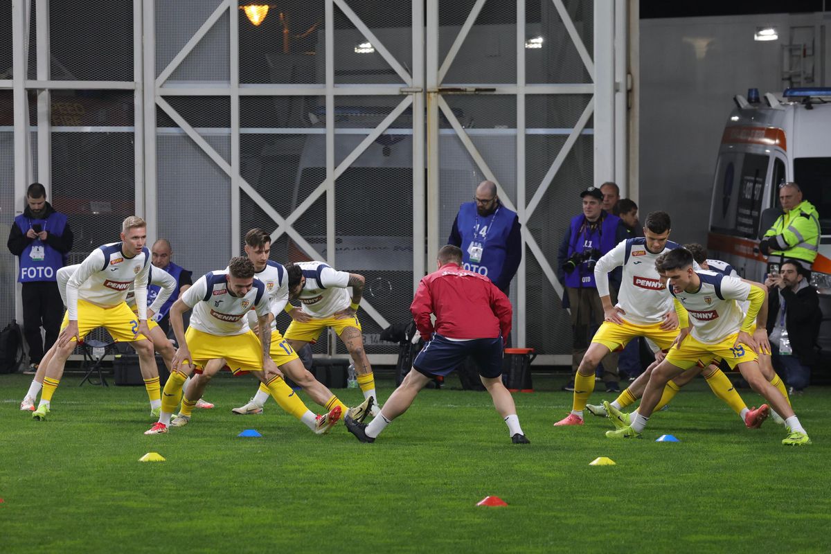 România U21 - Olanda U21, imagini dinaintea partidei