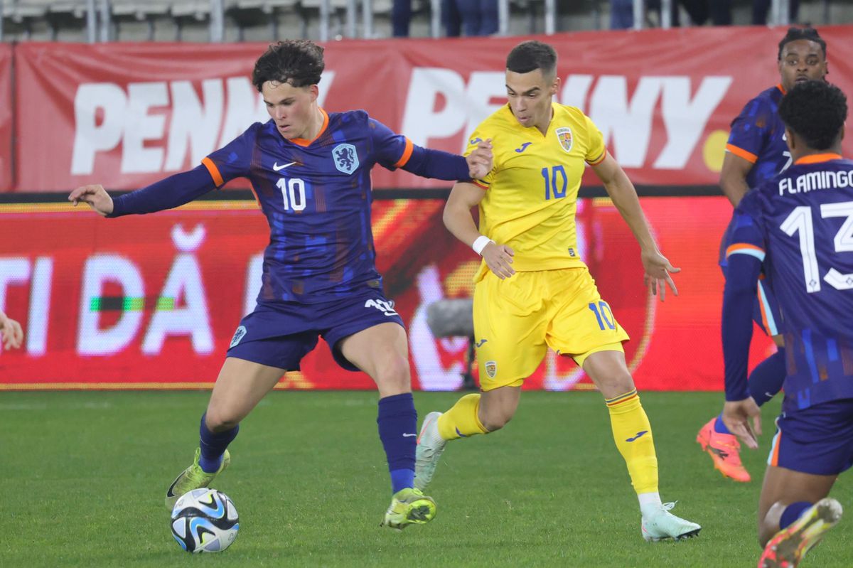 România U21 - Olanda U21, imagini din meci