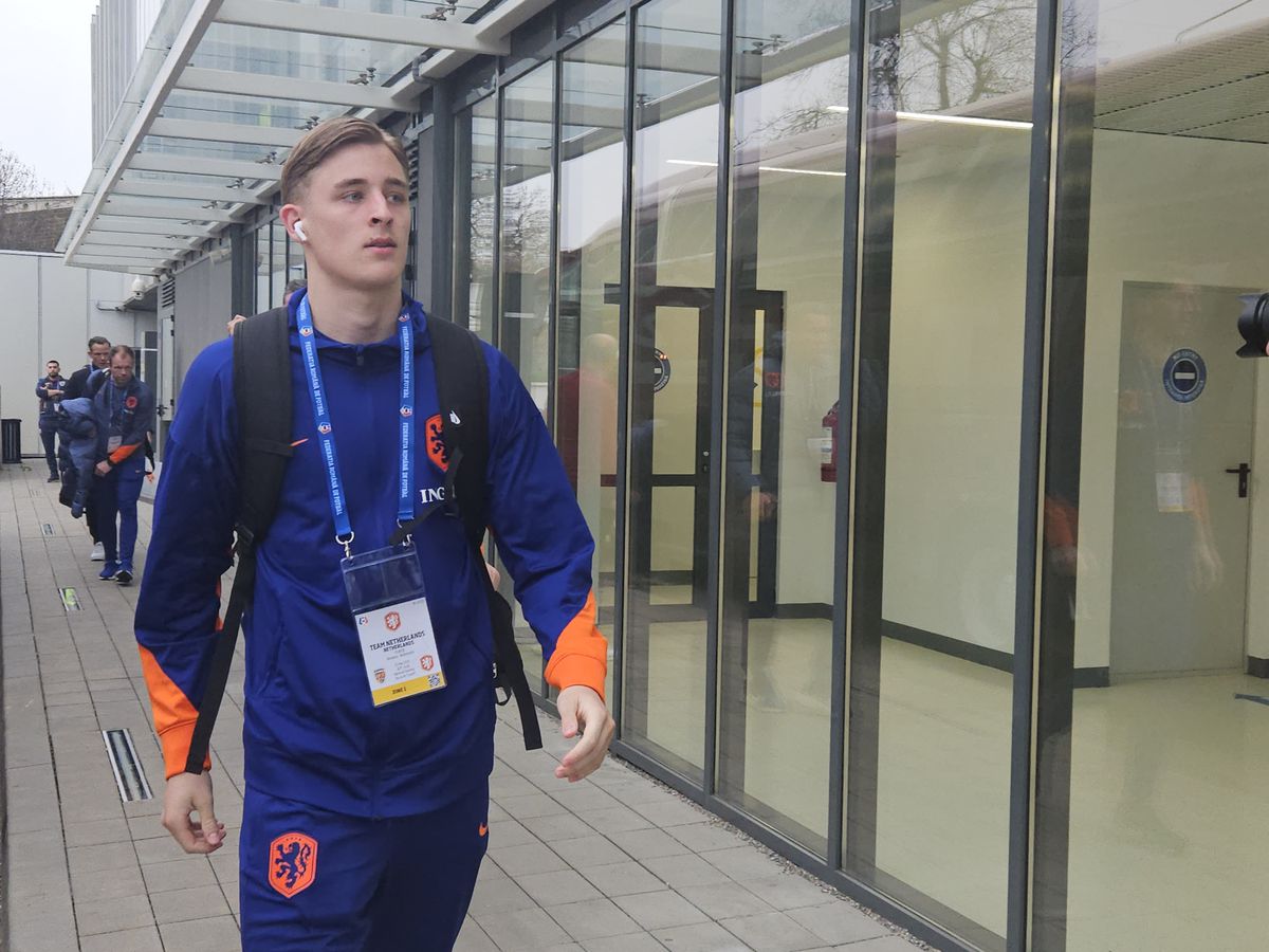 România U21 - Olanda U21, imagini dinaintea partidei