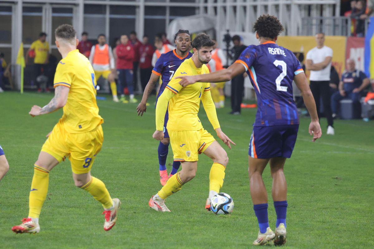 România U21 - Olanda U21, imagini din meci