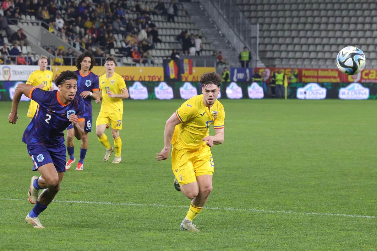 România U21 - Olanda U21, imagini din meci