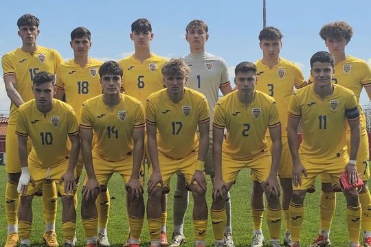 România U18/ FOTO FRF.ro