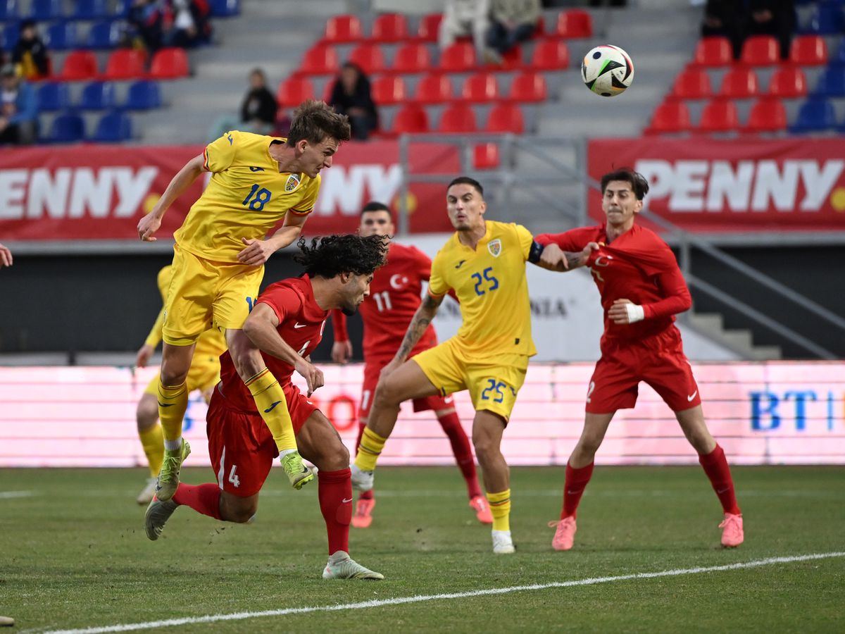 România U20, victorie în ultimele minute cu Turcia U20! Gol în vinclu în finalul partidei din Elite League