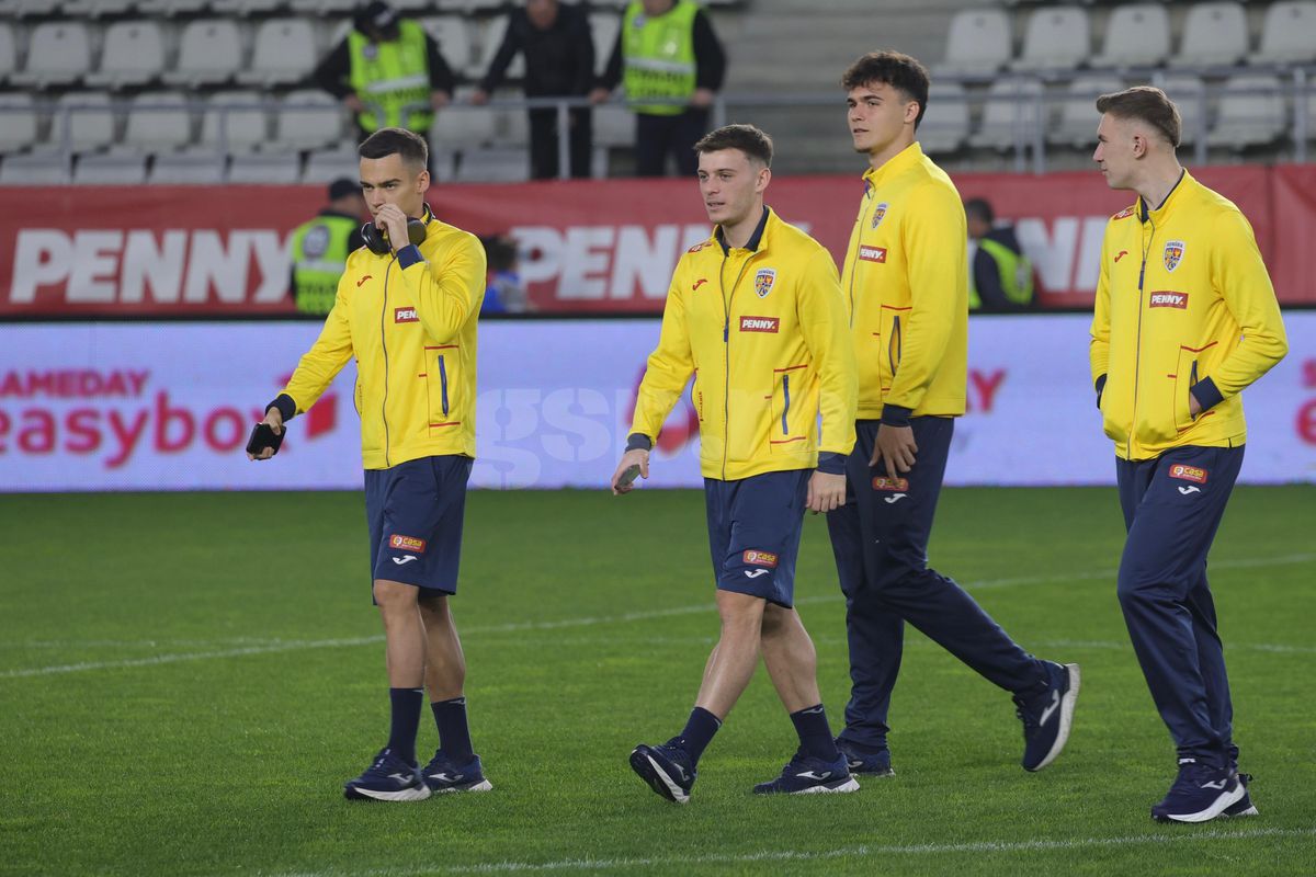 Daniel Pancu înainte de meciul cu Olanda U21