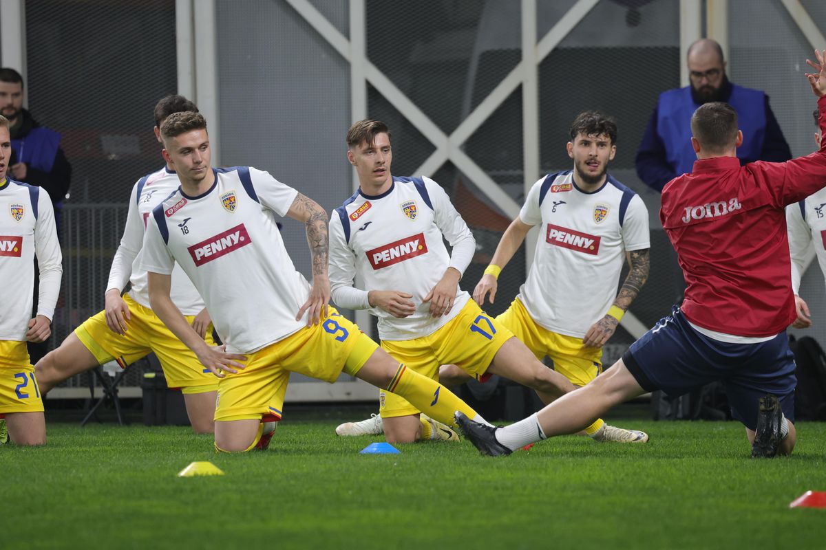 România U21 - Olanda U21, imagini dinaintea partidei
