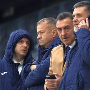 Ilie Dumitrescu, prezent alături de „greii” FRF la antrenamentul oficial de dinainte de Turcia - România / FOTO: Ionuț Iordache (GSP)