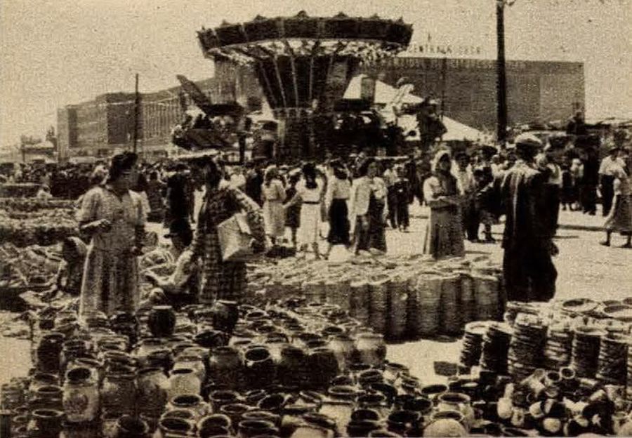 Piața Obor în anii '50 „Trebuie să refac zilnic stocul!” » În Marele Bazar din Istanbul, reporterii GSP au găsit legătura cu România: costă 15 euro și „rupe piața”