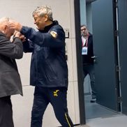 Ismail Er, ziarist al publicației Hürriyet, i-a pupat mâna lui Mircea Lucescu / FOTO: Capturi @Instagram