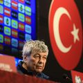 Mircea Lucescu, la conferința de presă premergătoare barajului cu Turcia / Foto: Ionuț Iordache (GSP)