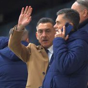 Ilie Dumitrescu, prezent alături de „greii” FRF la antrenamentul oficial de dinainte de Turcia - România / FOTO: Ionuț Iordache (GSP)