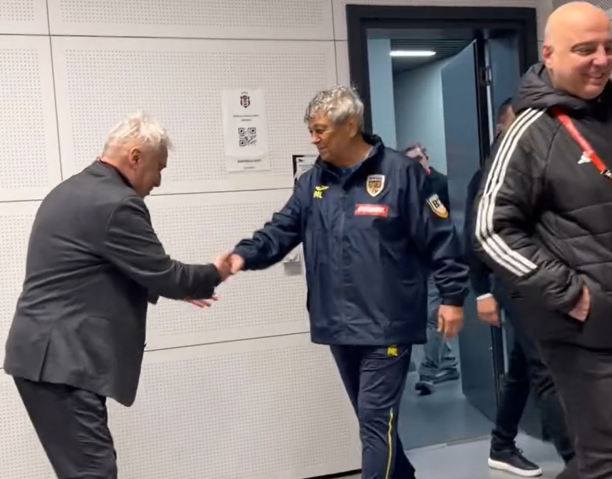 I-a pupat mâna lui Mircea Lucescu! Imaginile zilei la Istanbul