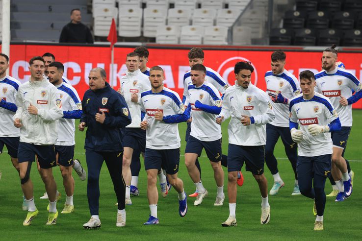 Antrenamentul „tricolorilor” înaintea barajului cu Turcia / Foto: Ionuț Iordache GSP