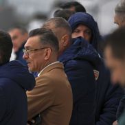 Ilie Dumitrescu, prezent alături de „greii” FRF la antrenamentul oficial de dinainte de Turcia - România / FOTO: Ionuț Iordache (GSP)