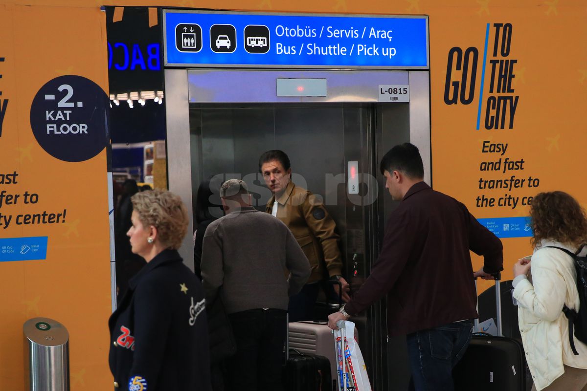 Sosirea Generației de Aur la aeroportul din Istanbul! Scenele surprinse de GSP