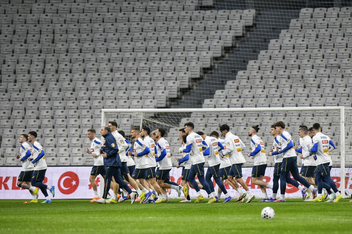 Antrenament România, 25 martie 2026