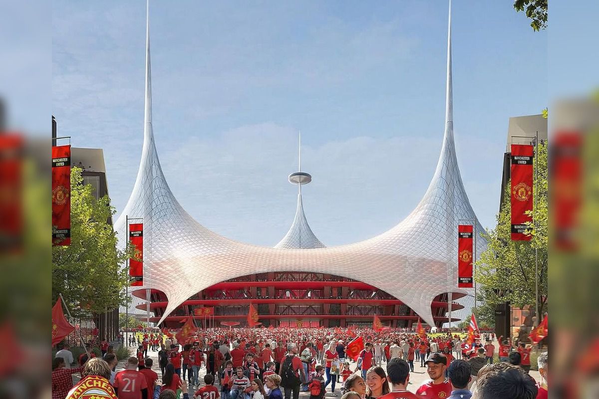 Manchester United pregătește arena-gigant de DOUĂ miliarde de lire » Planul: să fie gata pentru finala Campionatului Mondial!
