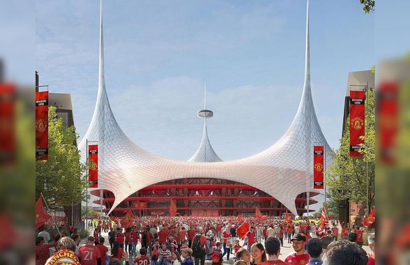 Manchester United pregătește arena-gigant de DOUĂ miliarde de lire » Planul: să fie gata pentru finala Campionatului Mondial!