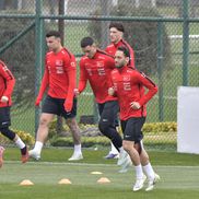 Antrenament Turcia, cu o zi înainte de semifinala barajului cu România: cadre surprinse de Cristi Preda, fotoreporterul GSP
