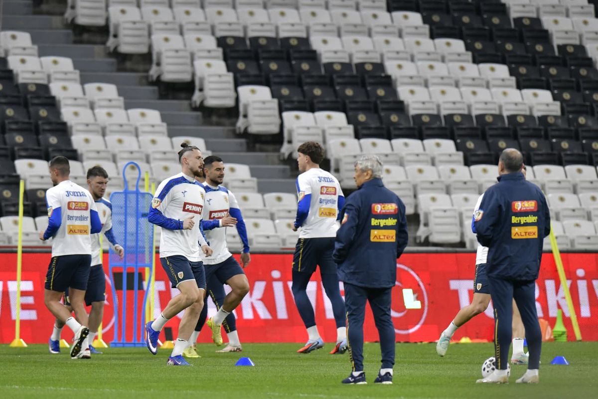 Antrenament România, 25 martie 2026