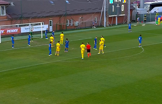 România U19 începe dezastruos campania de calificare la Euro 2026 » Bătută clar de Kazahstan U19