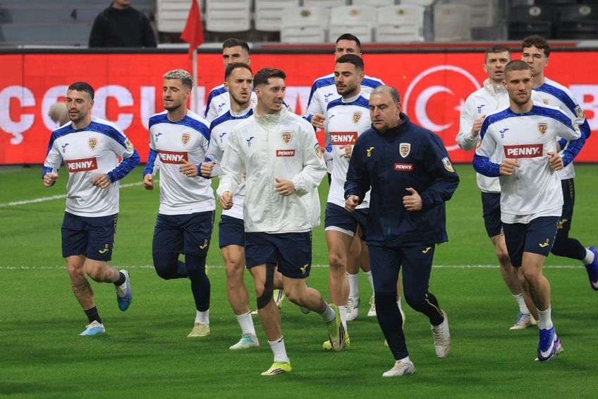 Antrenamentul „tricolorilor” înaintea barajului cu Turcia / Foto: Ionuț Iordache GSP