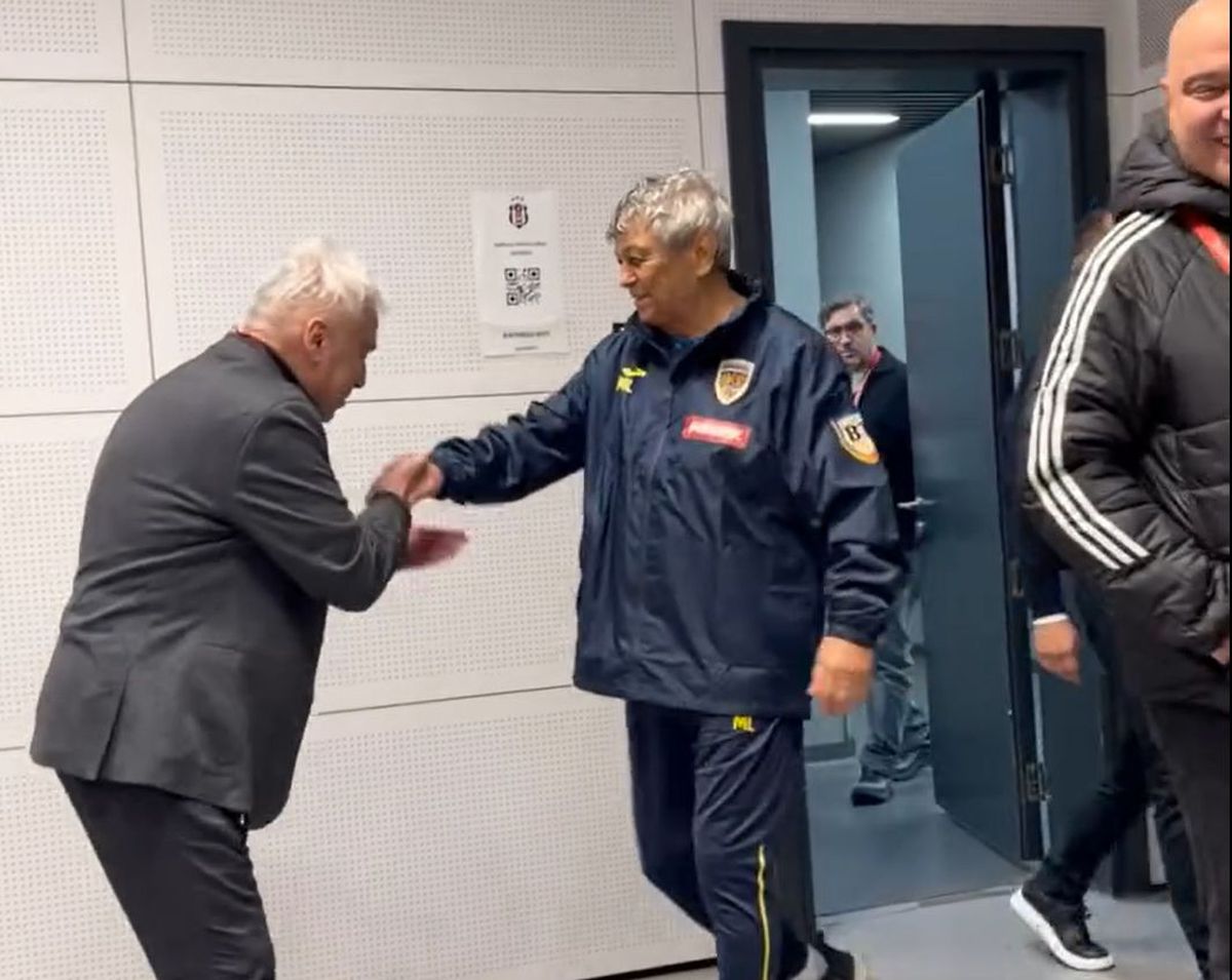 I-a pupat mâna lui Mircea Lucescu! Imaginile zilei la Istanbul