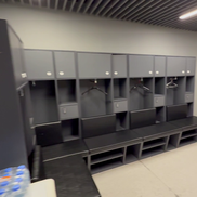 Vestiarul arbitrilor la meciul Turcia - România. Foto: GSP